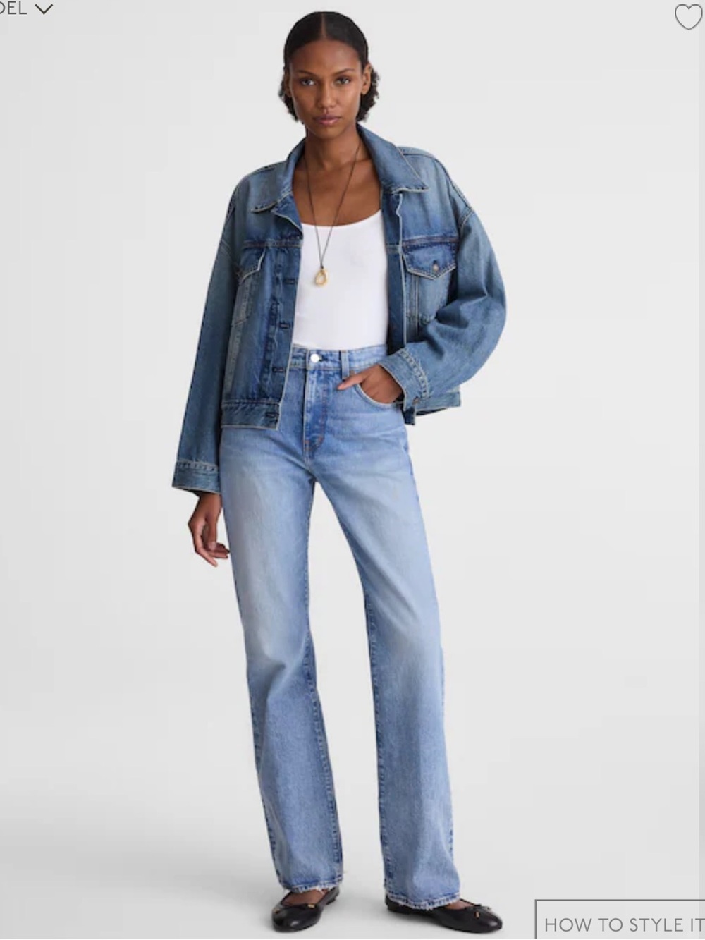 Madewell Light Wash Blue Bootcut Jeans